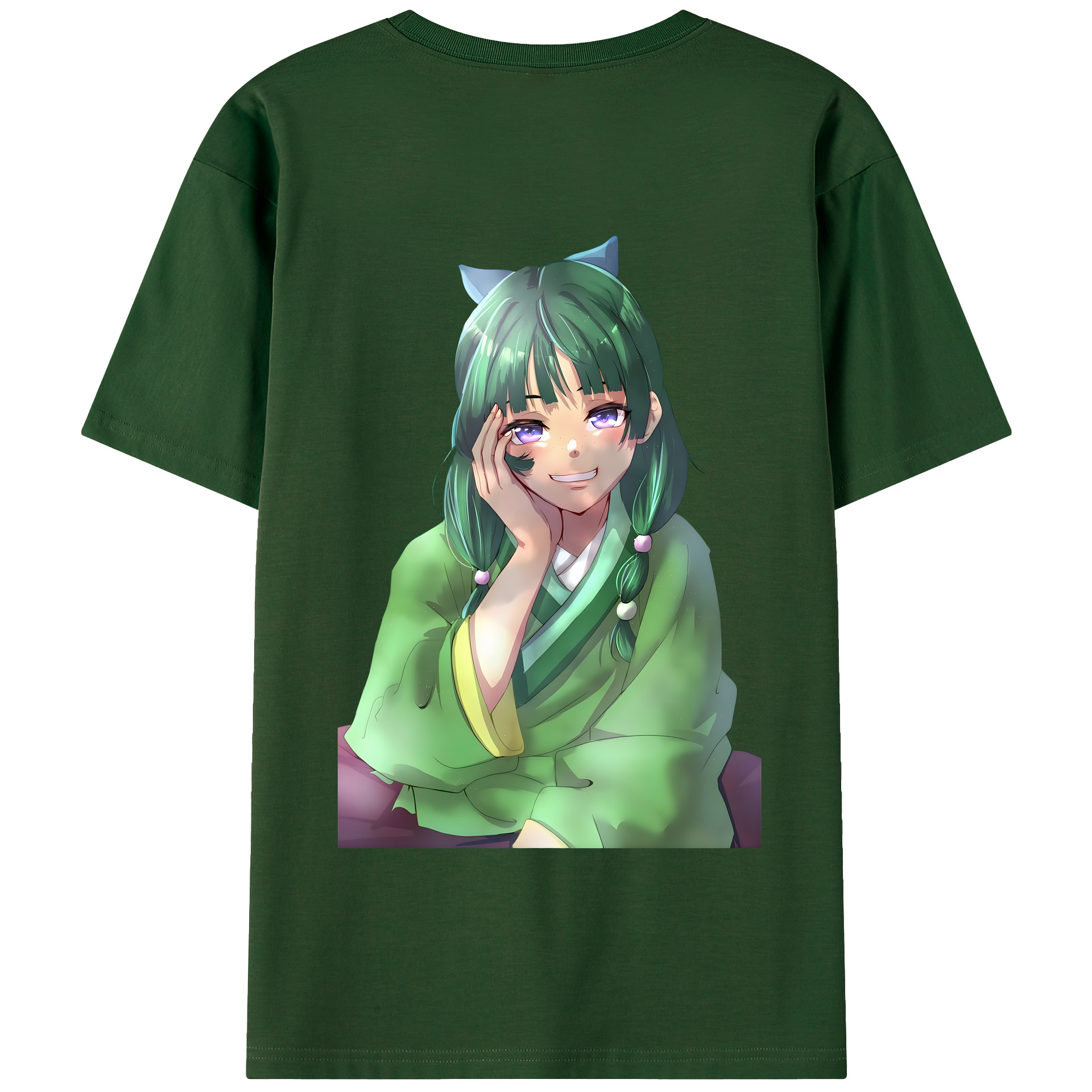 （画像用） 薬屋のひとりごと The Apothecary Diaries 綿100％半袖Tシャツ（背面プリント）